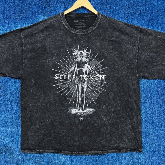 Sleep Token The Espera Mineral Wash Rock Long Sleeve T-Shirt Size 3XL - Picture 1 of 6